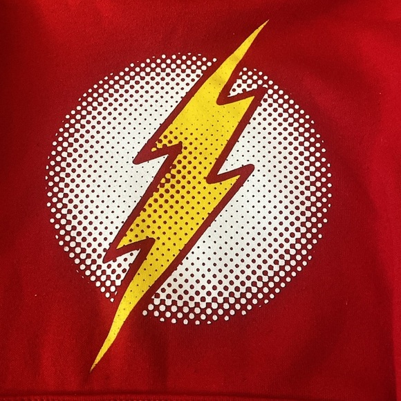 The Flash Boys Red Flash Hoodie Size 7/8 - Picture 4 of 7